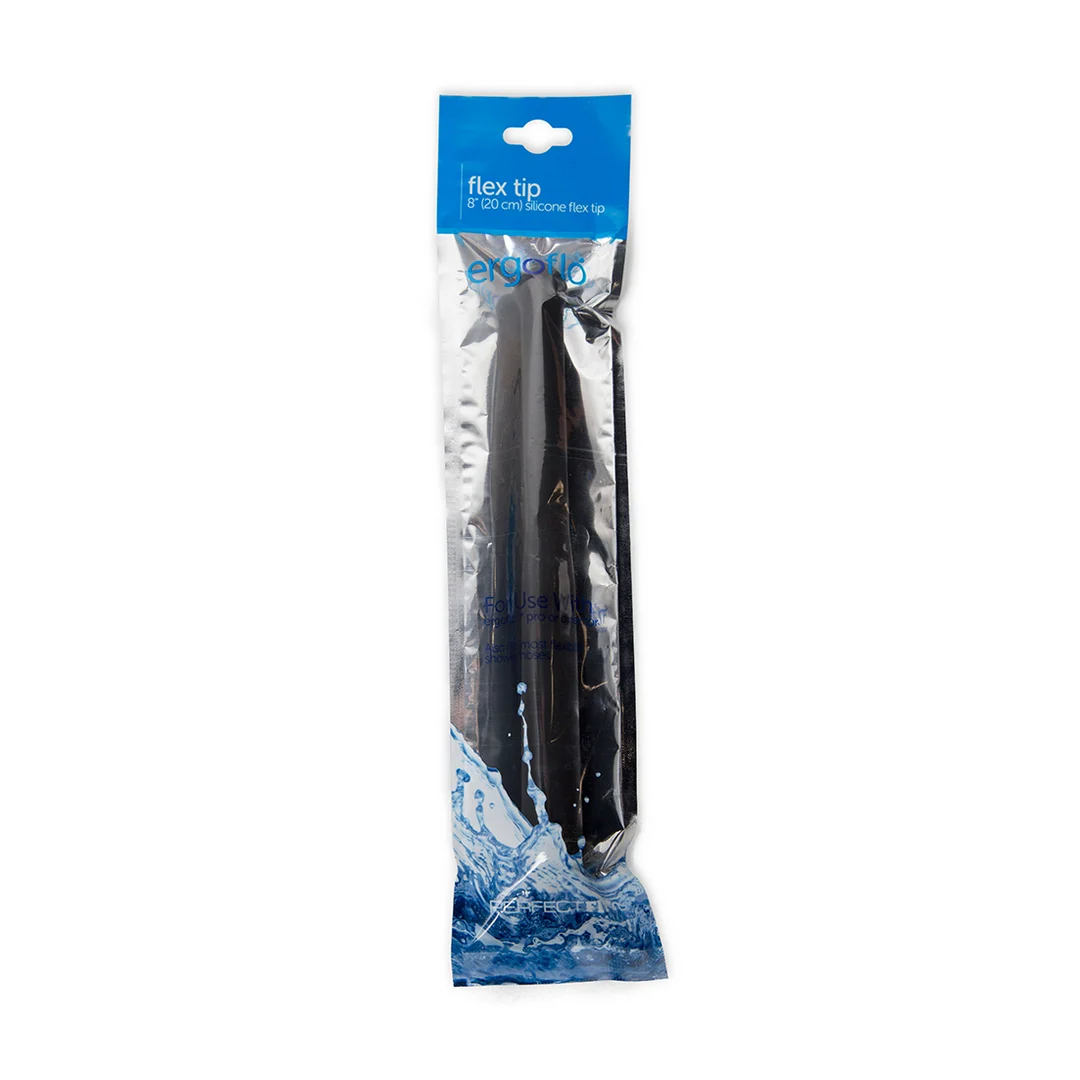 Punta flexible de silicona Ergoflo para ducha anal - Imagen 1