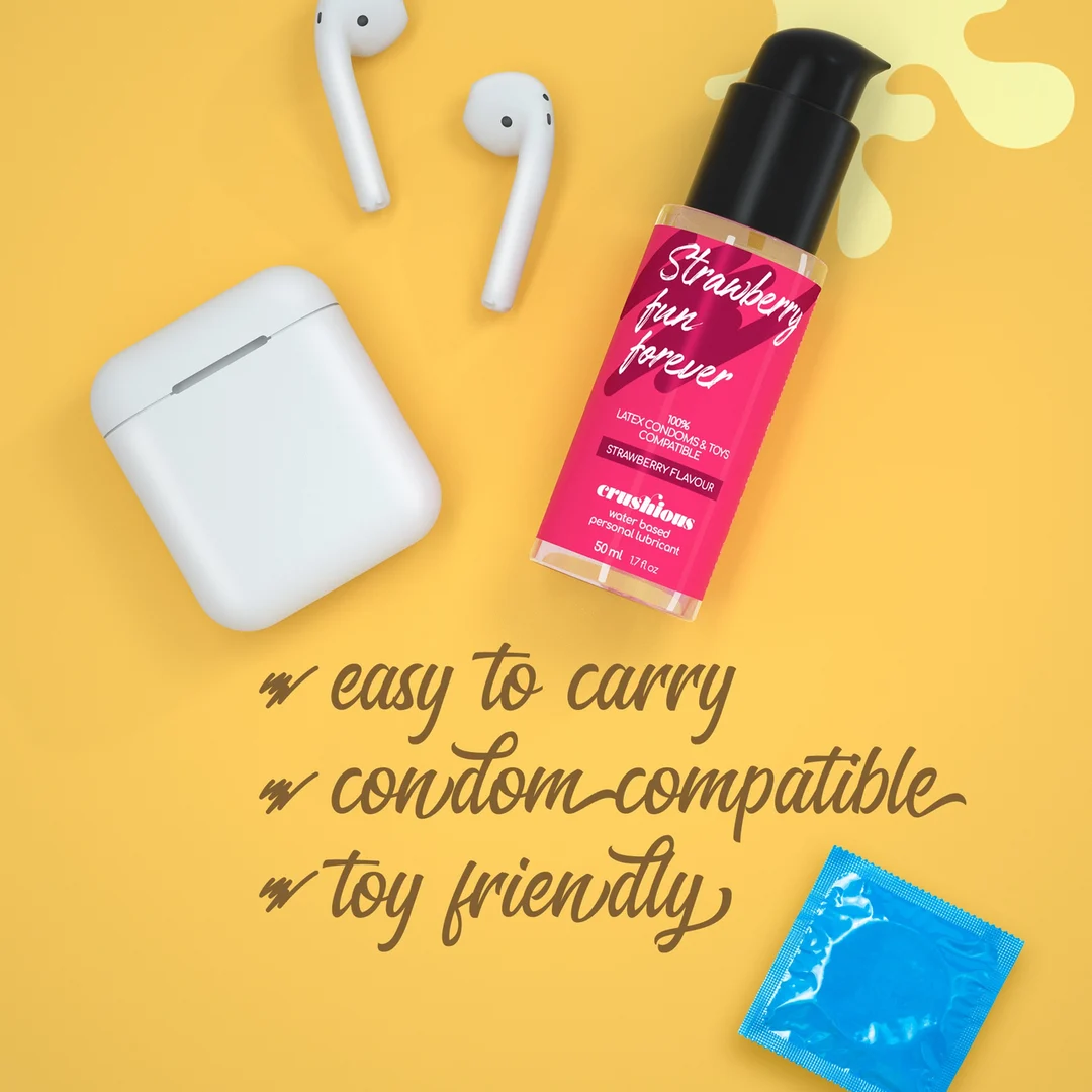 Lubricante Crushious con sabor a fresa - Imagen 3