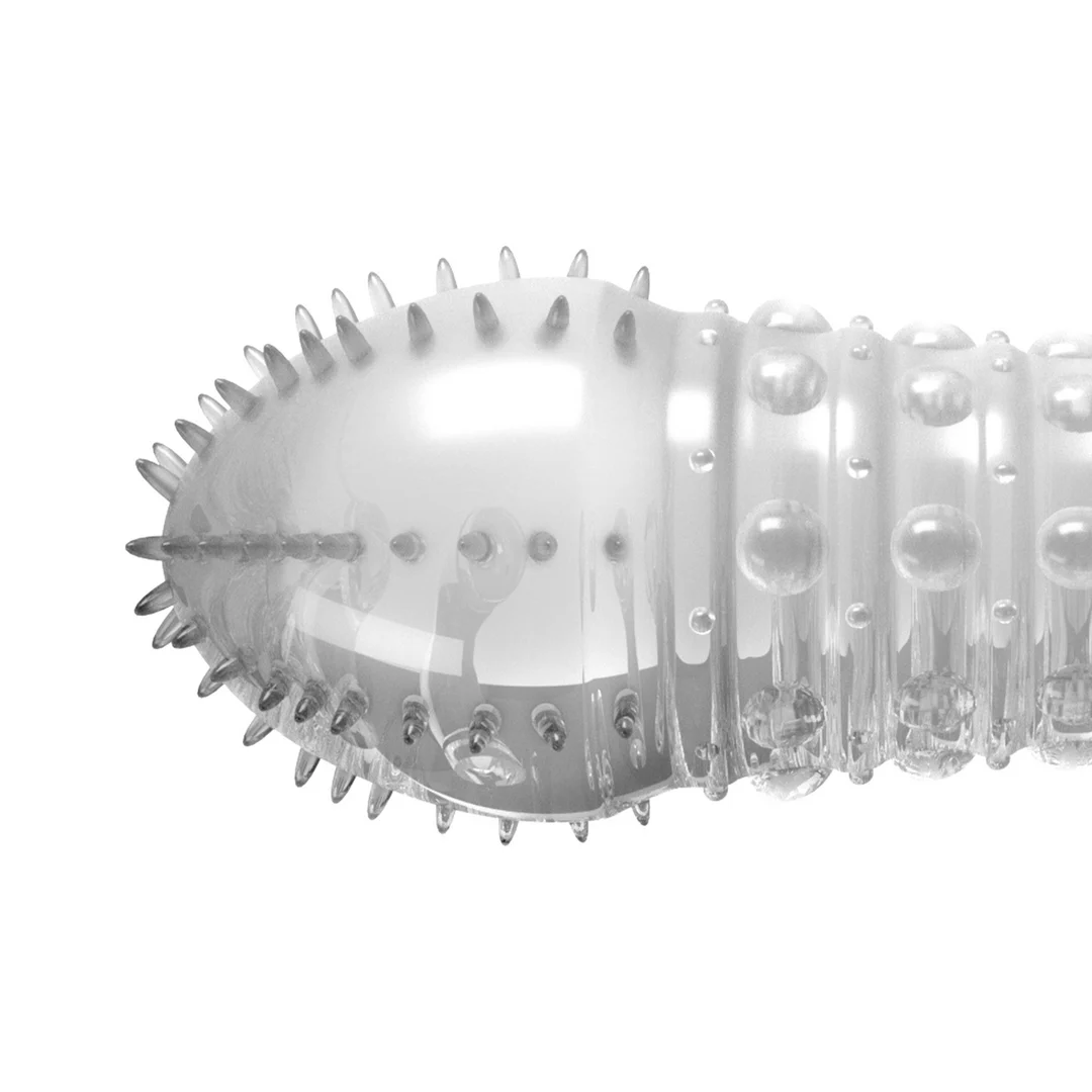 Funda para pene con textura de puntos Crushious - Imagen 3