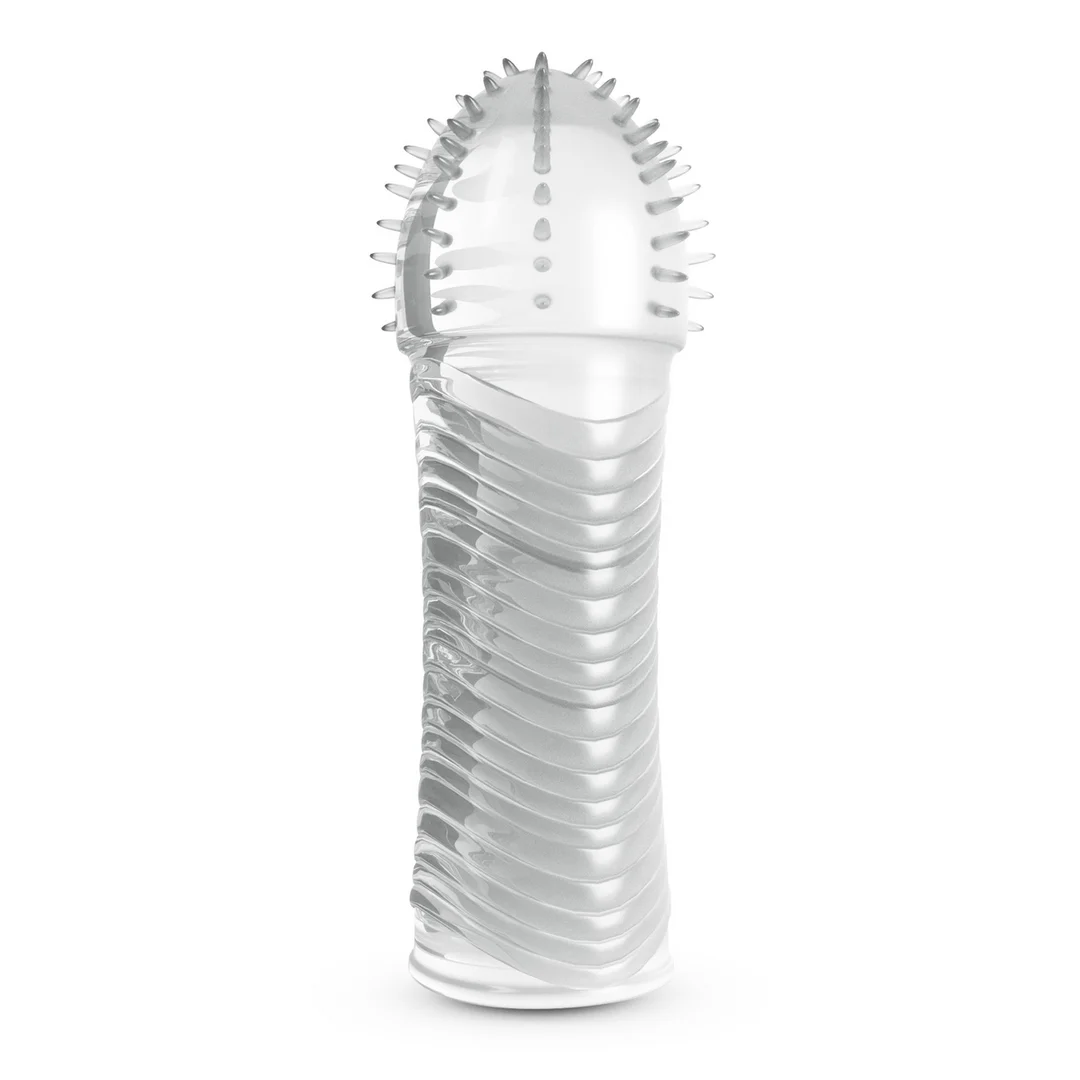 Funda para pene con estrías Crushious - Imagen 5