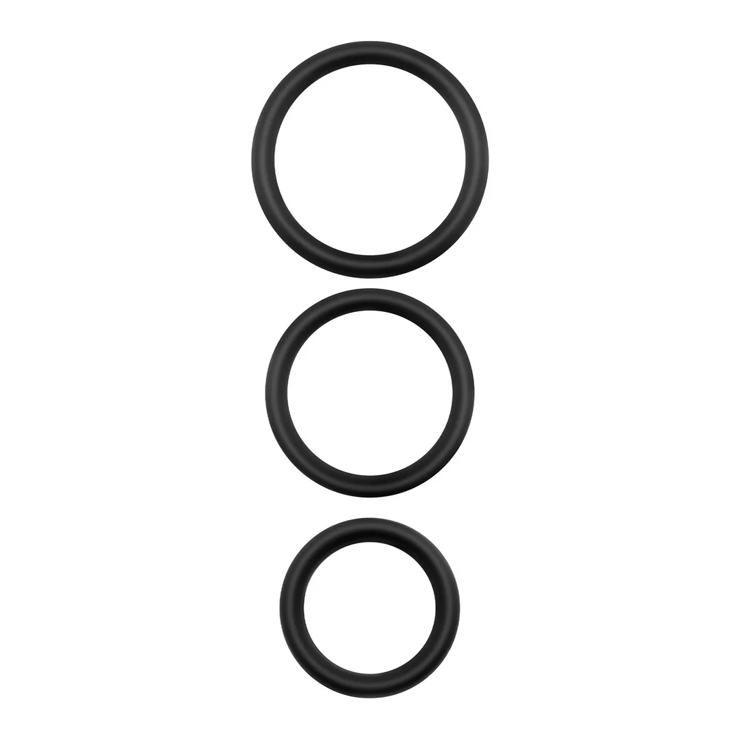 Set de anillos para el pene de silicona Bandoleros - Imagen 6
