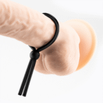 Set de anillos para el pene de silicona Daltons negro - Imagen 4