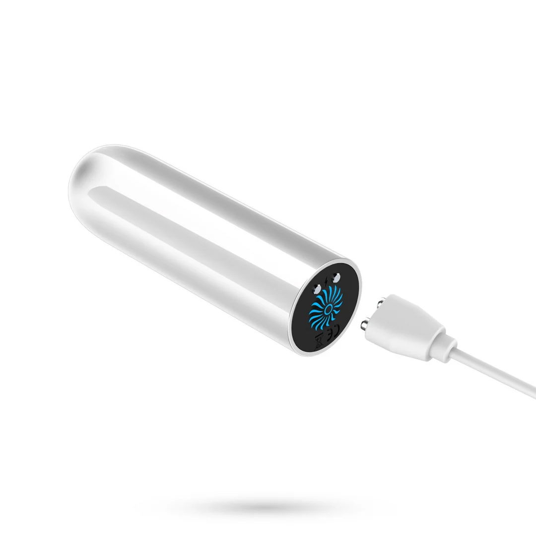 Vibrador tipo bullet recargable por USB Crushious Quackers - Imagen 5