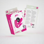 Vibrador portátil con calor Fritz y mando a distancia