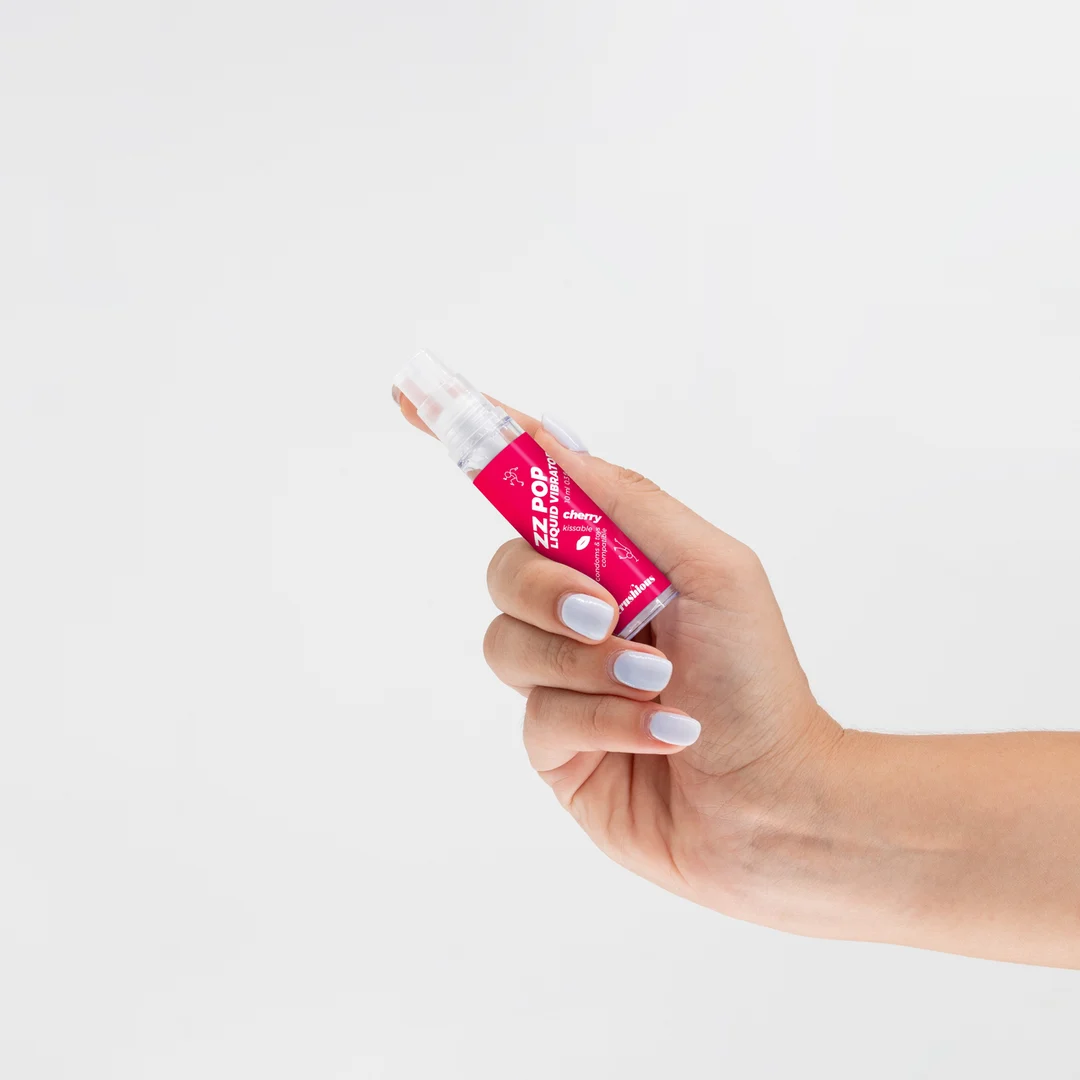 ZZ Pop gel estimulante besable de cereza, 10 ml - Imagen 3