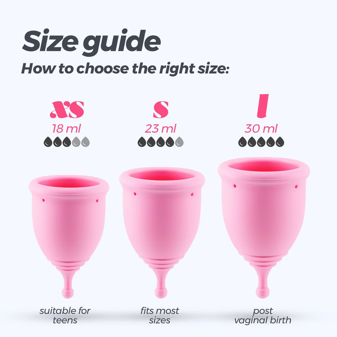 Copas menstruales Crushious Minerva con bolsa - Imagen 6
