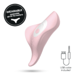 Vibrador para bragas Crushious Mobula con mando a distancia - Imagen 6