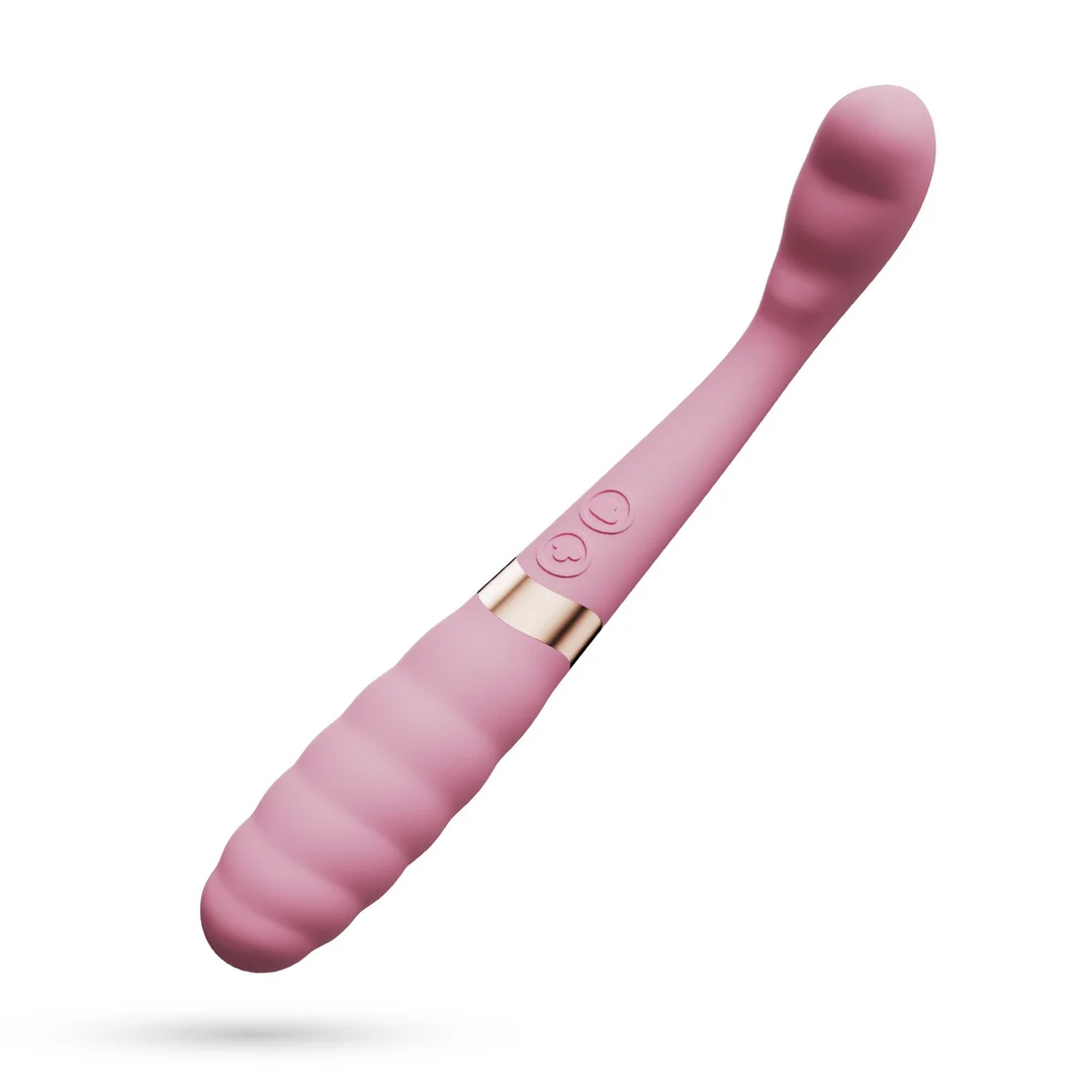 Crushious Pixie vibrador doble flexible rosa - Imagen 2