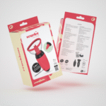 Bomba vulvar vibratoria y de succión Crushious Scarlet