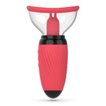 Bomba vulvar vibratoria y de succión Crushious Scarlet - Imagen 2
