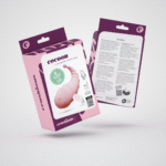 Huevo vibrador recargable Crushious Cocoon con mando a distancia