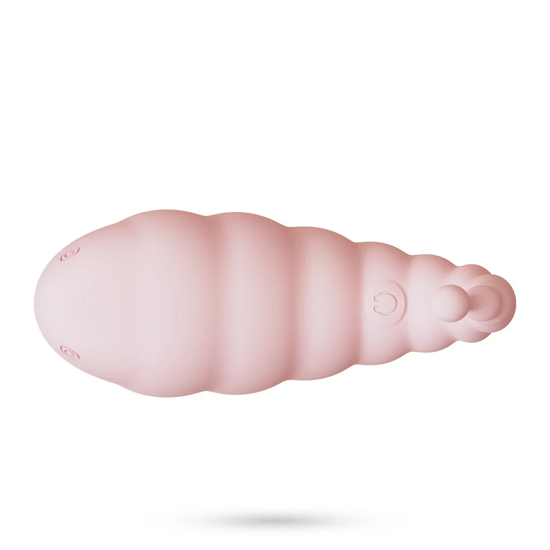Huevo vibrador recargable Crushious Cocoon con mando a distancia - Imagen 4