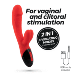 Vibrador conejito Crushious Dare Dong - Imagen 6