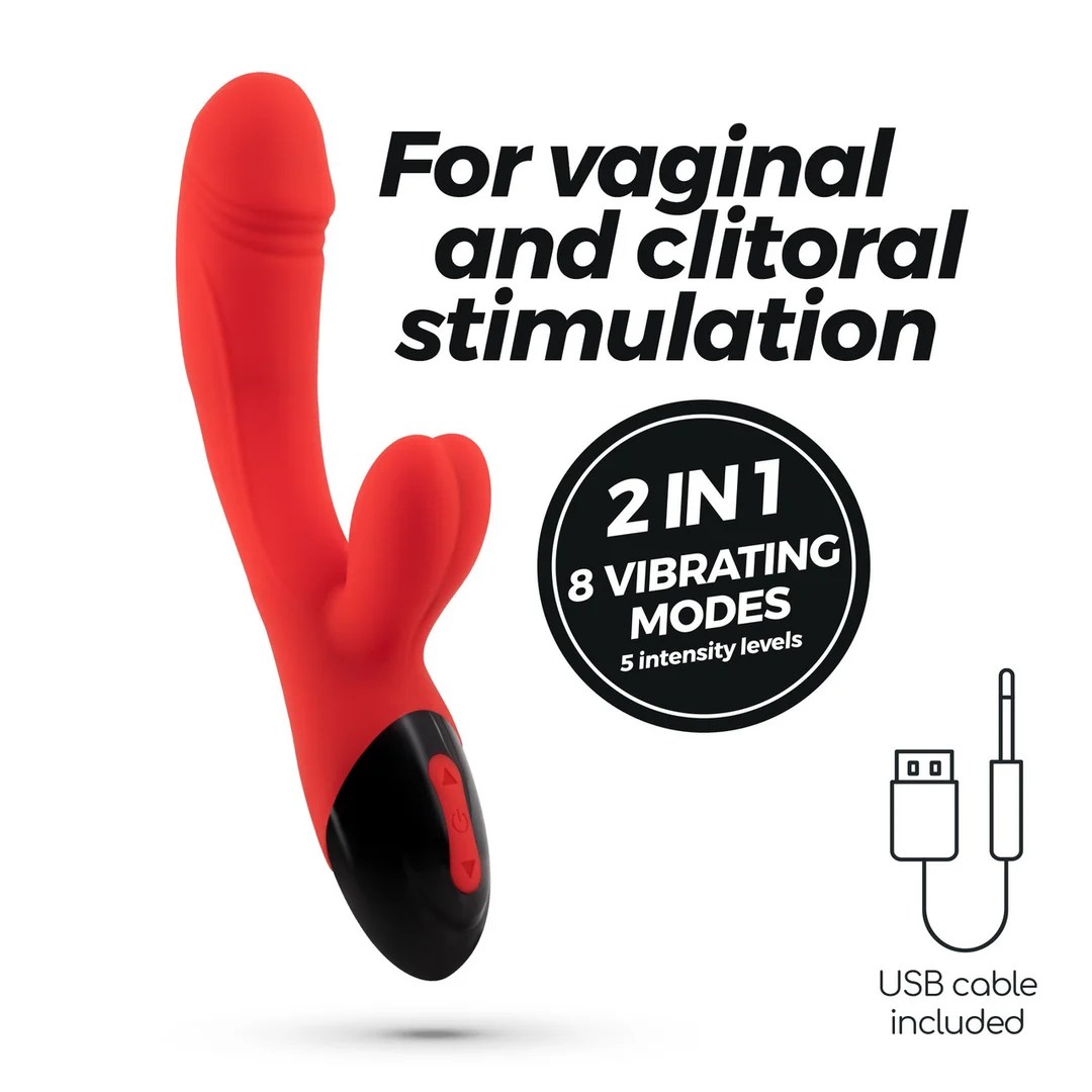 Vibrador conejito Crushious Dare Dong - Imagen 6