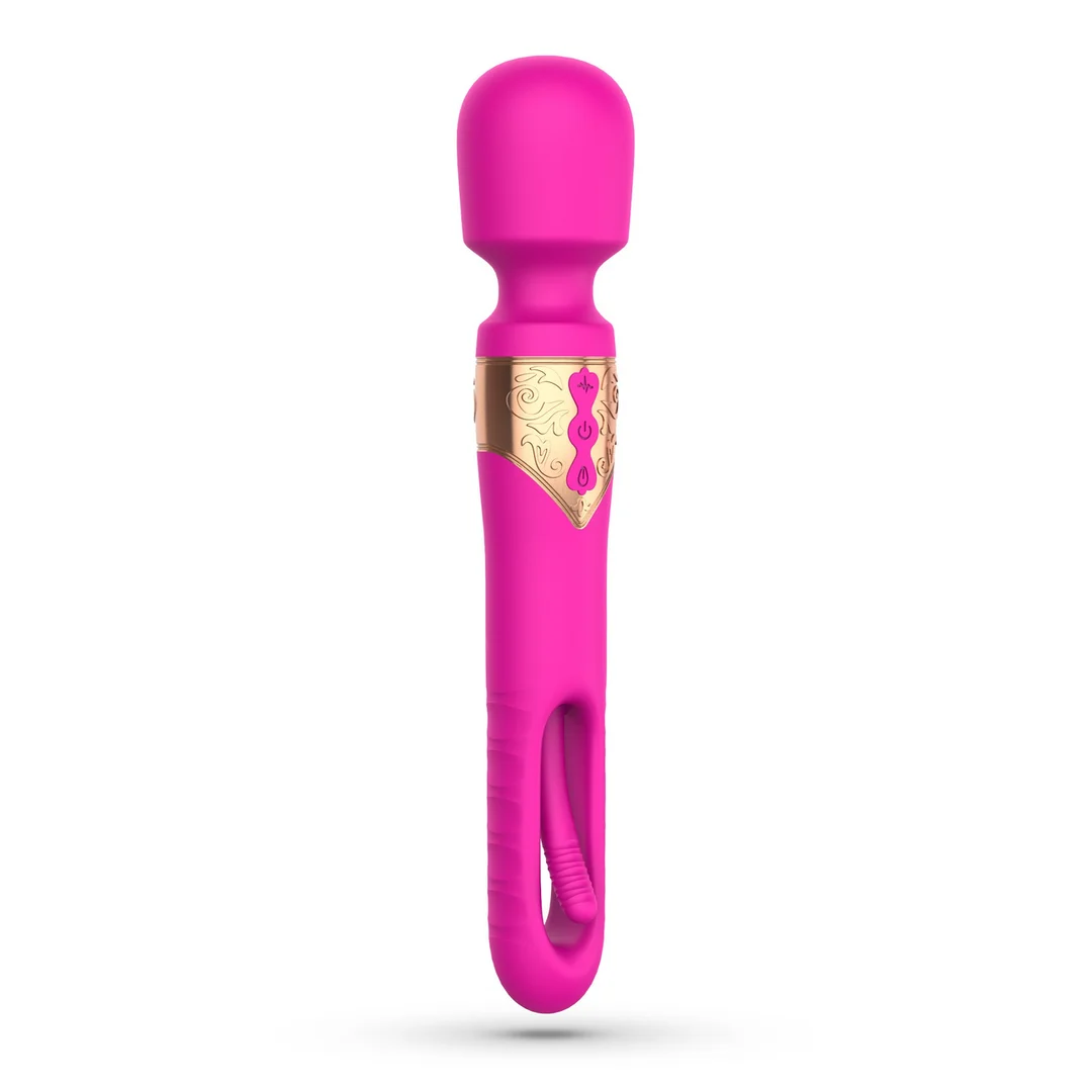 Vibrador masajeador doble Crushious Big Ben con Flicker - Imagen 4