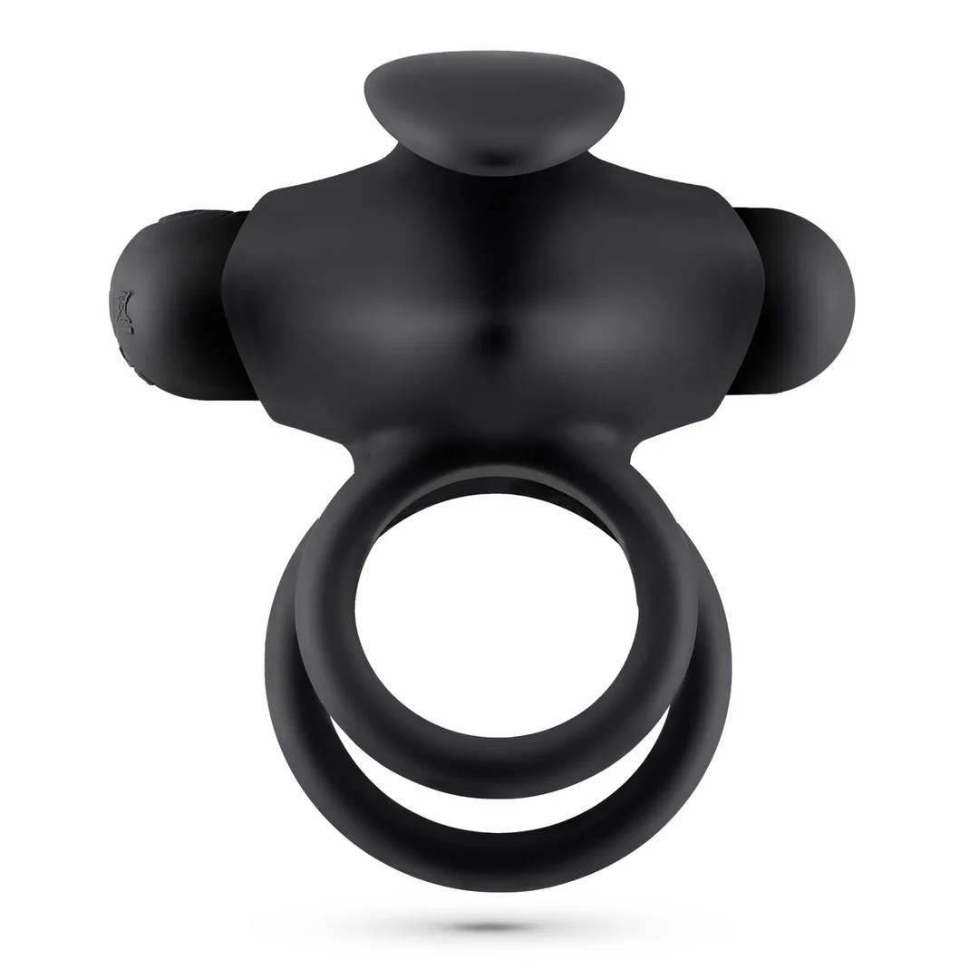 Anillo vibrador doble Crushious Thumper para el pene - Imagen 2
