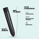Vibrador Crushious Classic Vibe rojo - Imagen 10