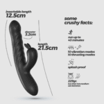 Vibrador conejito Lapin de Crushious con movimiento de empuje - Imagen 5