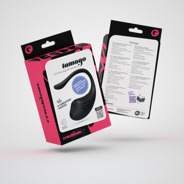 Huevo vibrador Crushious Tamago recargable