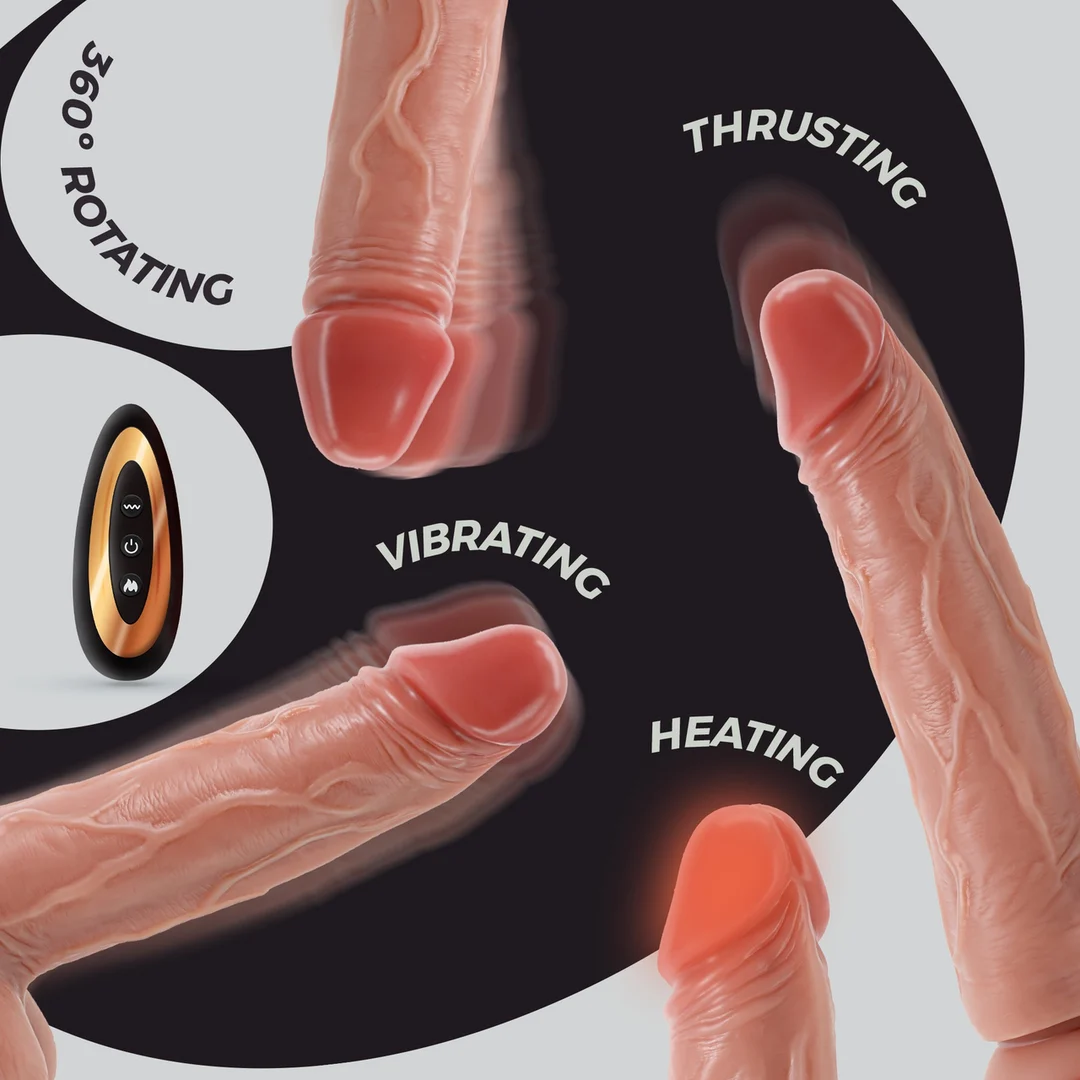 Crushious Inviktus Vibe, vibrador con calor - Imagen 6