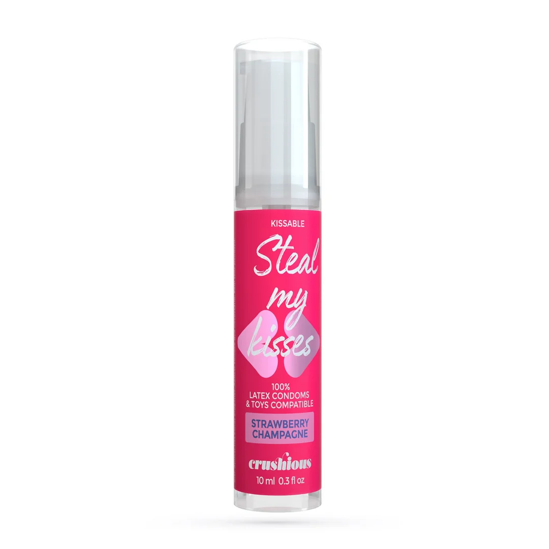 Lubricante Crushious Steal My Kisses con sabor a fresa - Imagen 6