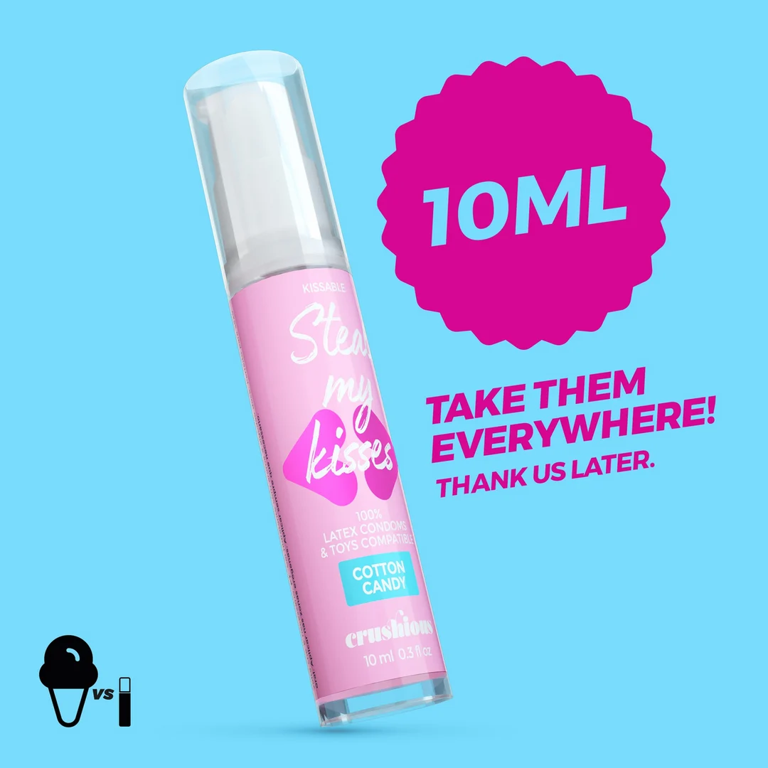 Lubricante Crushious Steal My Kisses con sabor a fresa - Imagen 14
