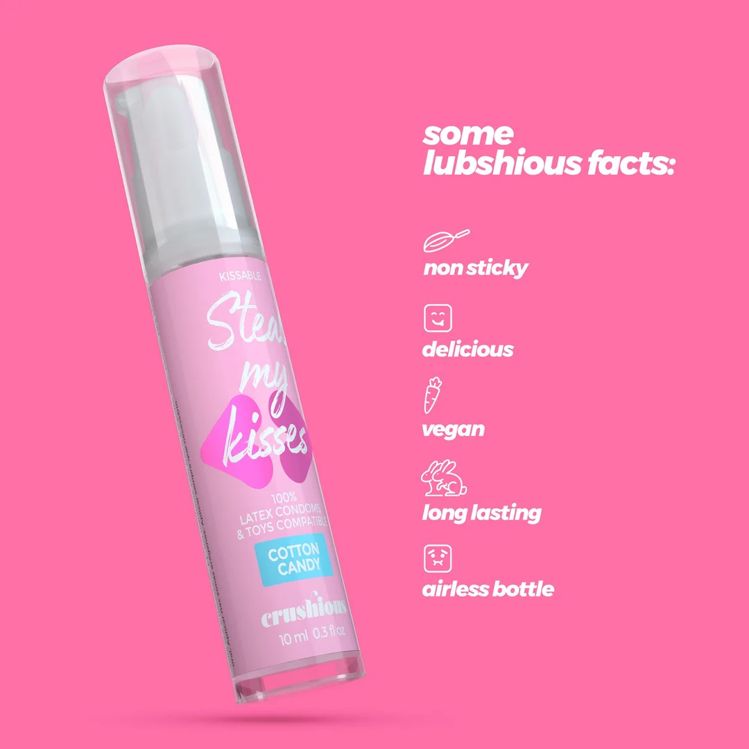 Lubricante Crushious Steal My Kisses con sabor a fresa - Imagen 15