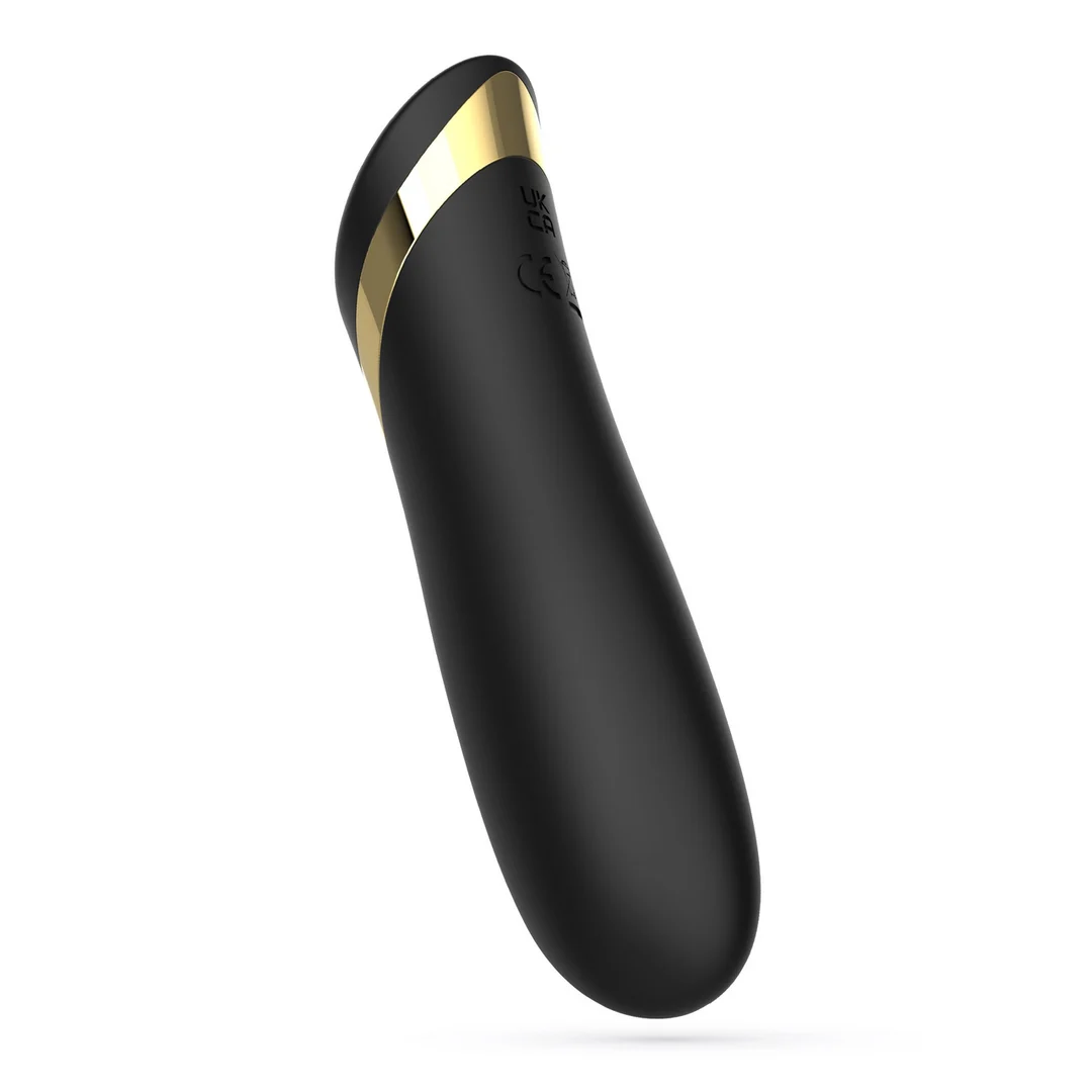 Vibrador tipo bala recargable Crushious Blinders negro - Imagen 4