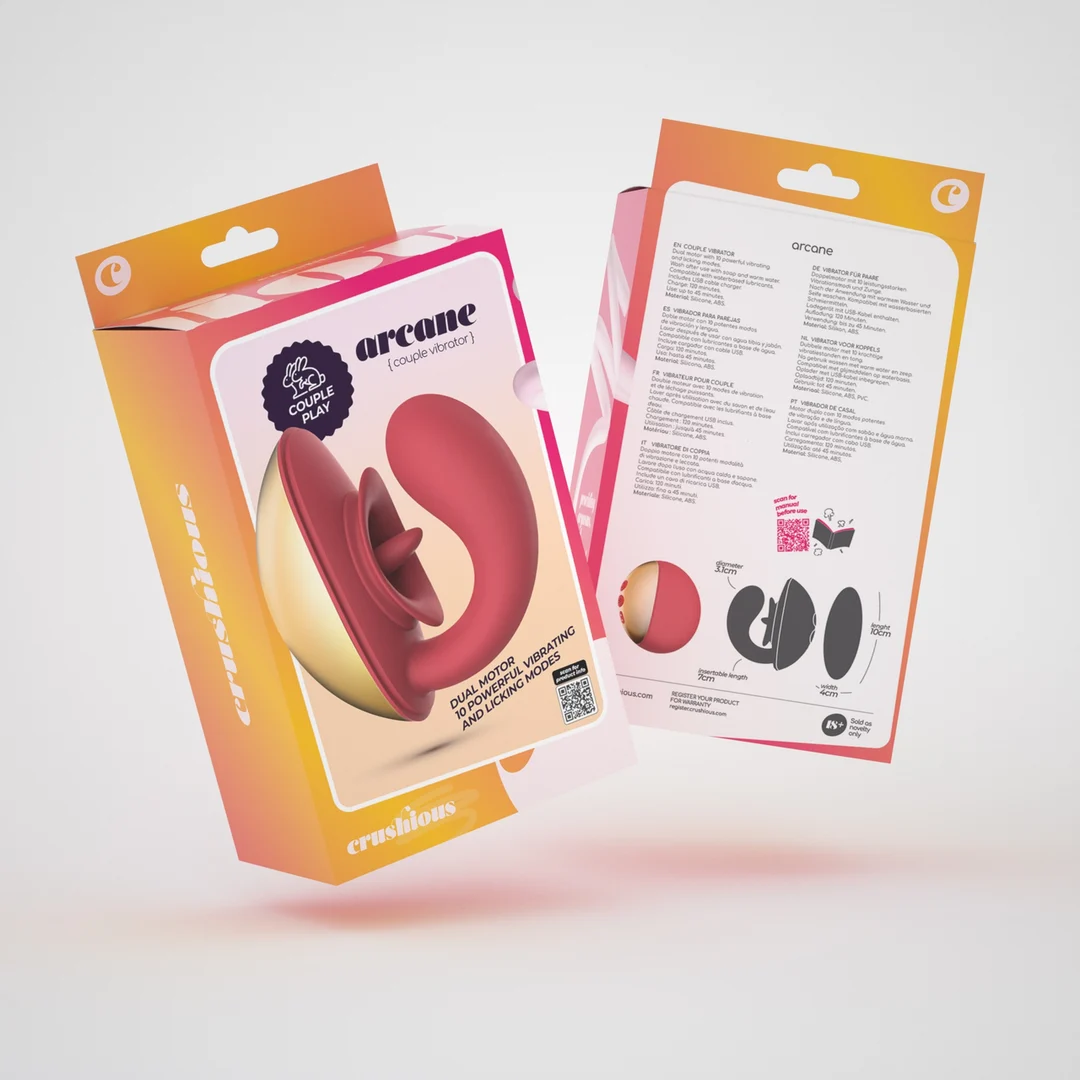Vibrador para parejas Crushious Arcane - Imagen 1