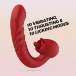 Vibrador con forma de rosa Crushious Osiria - Imagen 6