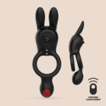 Anillo doble vibrador Dingo para el pene con mando a distancia - Imagen 4