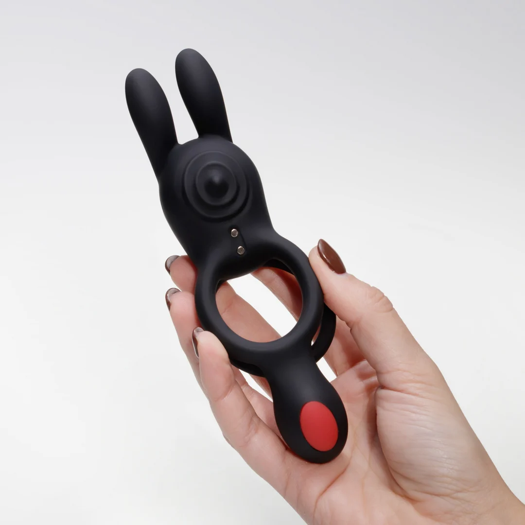 Anillo doble vibrador Dingo para el pene con mando a distancia - Imagen 6