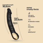 Vibrador flexible Crushious Magnus Bend - Imagen 5