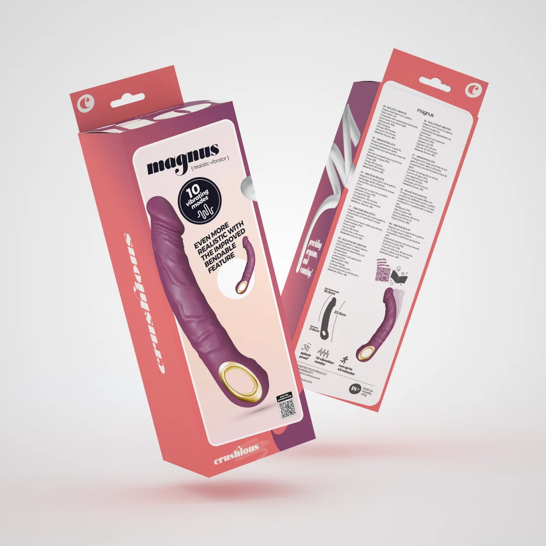 Vibrador flexible Crushious Magnus Bend - Imagen 13