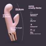 Crushious Mellow Cony mini vibrador conejito - Imagen 5