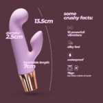 Crushious Mellow Cony mini vibrador conejito - Imagen 11
