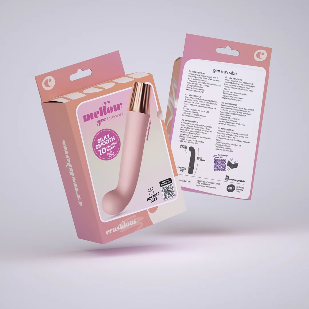 Vibrador mini para el punto G Crushious Mellow Gee - Imagen 1