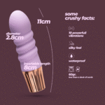 Mini vibrador rosa Crushious Mellow Bubbles - Imagen 11