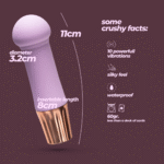 Vibrador mini tipo wand Crushious Mellow Puff - Imagen 10