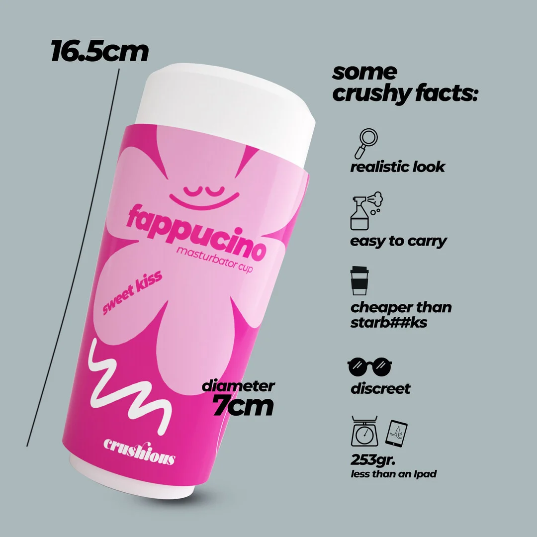 Masturbador oral Fappucino Sweet Kiss - Imagen 6