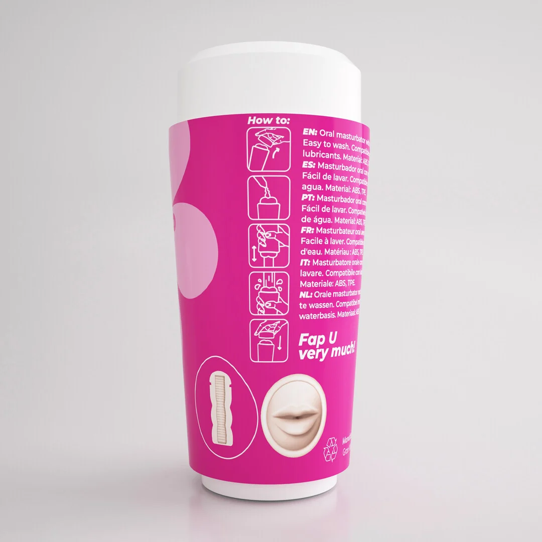 Masturbador oral Fappucino Sweet Kiss - Imagen 3