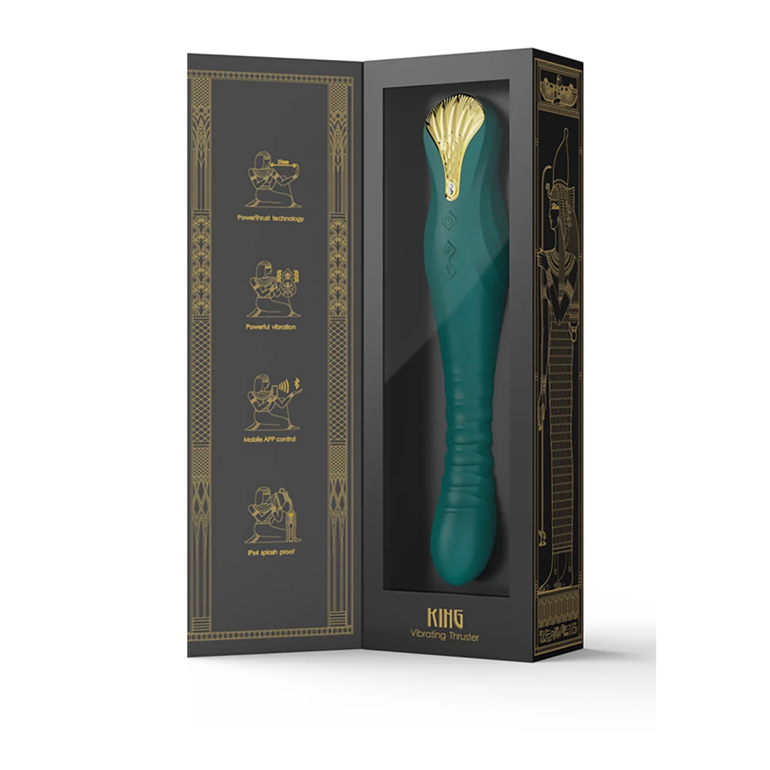 Vibrador de punto G – movimientos de empuje PowerThrust – ZALO King Zalo - Imagen 2