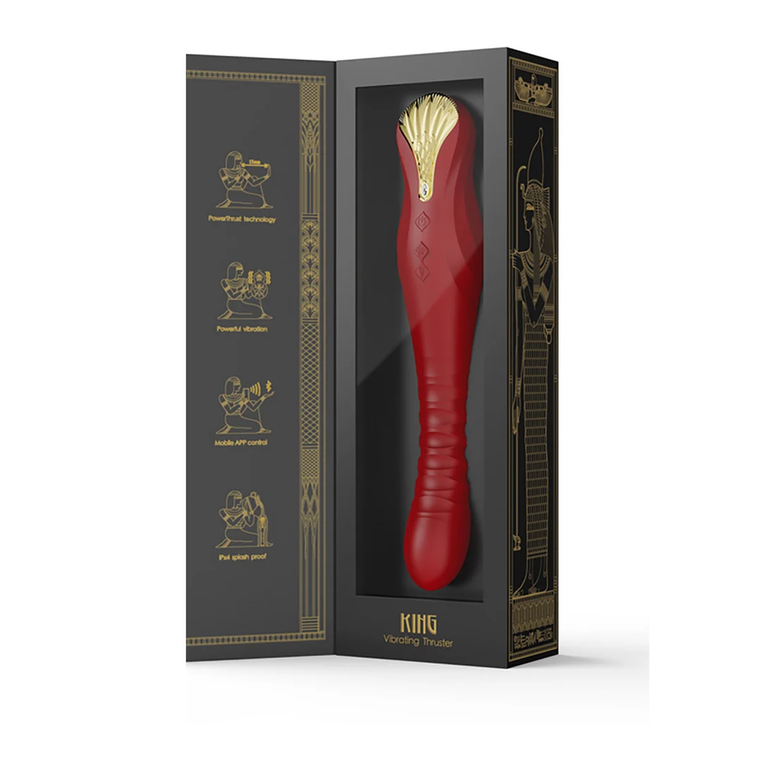 Vibrador de punto G – movimientos de empuje PowerThrust – ZALO King Zalo - Imagen 8