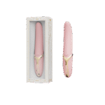 Vibrador de clítoris con función de calor, color blanco marfil, Zalo - Imagen 13