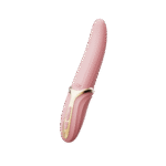 Vibrador de clítoris con función de calor, color blanco marfil, Zalo - Imagen 15