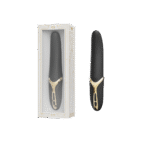 Vibrador de clítoris con función de calor, color blanco marfil, Zalo - Imagen 7