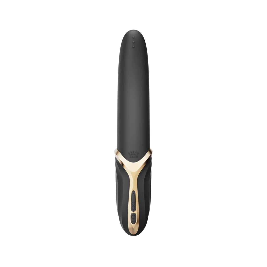 Vibrador de clítoris con función de calor, color blanco marfil, Zalo - Imagen 8