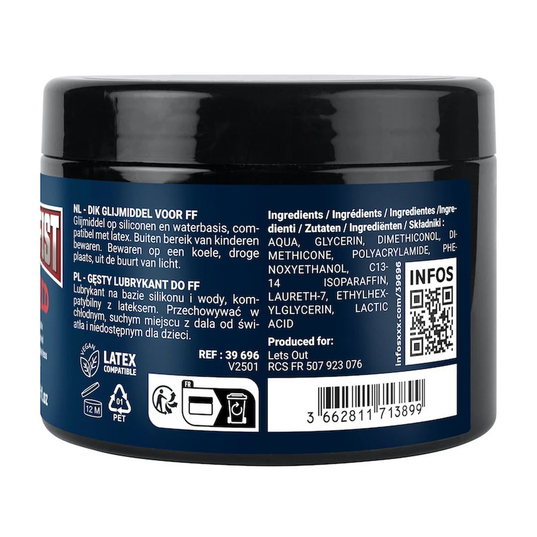 Lubricante espeso Fuck Fist FF Hybrid 500 ml - Imagen 2