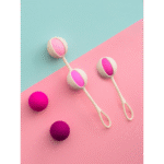 Bolas de Kegel – Geisha Balls 3 – rosa azucarado - Imagen 2
