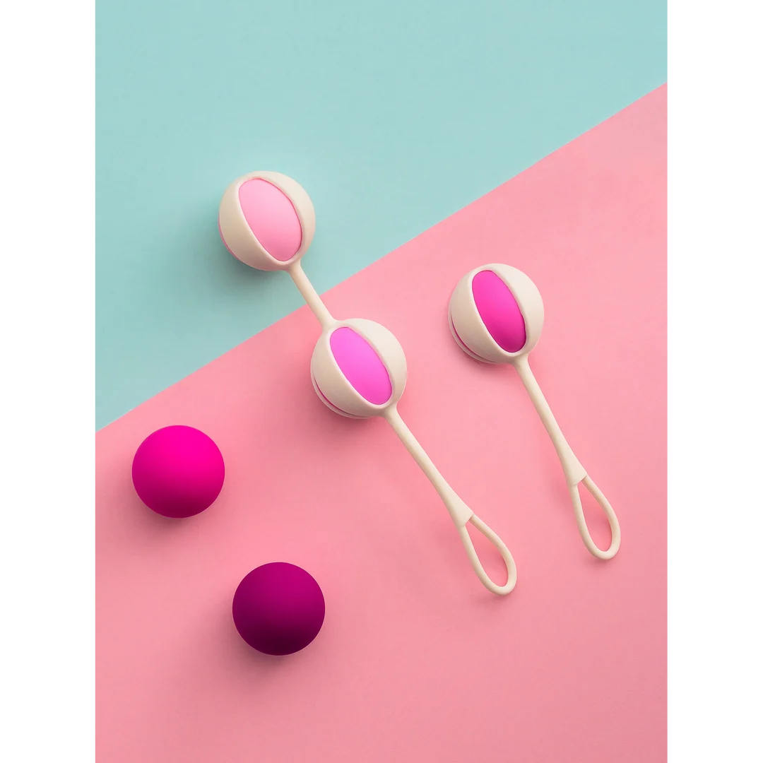 Bolas de Kegel – Geisha Balls 3 – rosa azucarado - Imagen 2